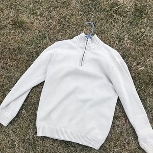 Eddie Bauer half zip sweater. worn once